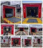 中國(guó)南昌，中國(guó)石化，隧道9刷電腦洗車機(jī)安裝調(diào)試中